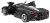 Ferrari LaFerrari Aperta czarne RASTAR model 1:14 Zdalnie sterowane auto + pilot 2,4 GHz
