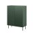 Regał 2D2SZ ONDA 98x45xH127 zieleń