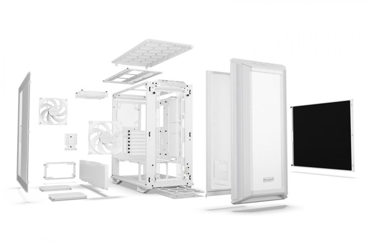 OBUDOWA BE QUIET! Daark Base 701 White