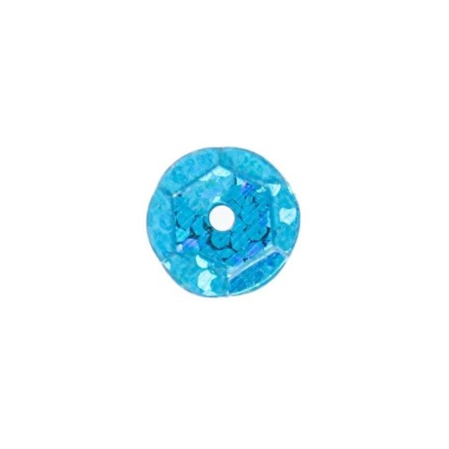 Cekiny hologramowe H 120 turkusowy