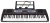 Wielofunkcyjny Keyboard dla dzieci 5+ Zestaw muzyczny Stojak na nuty Mikrofon - model nr 602