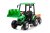 Pojazd MEGA Traktor D68 Z Przyczepką Zielony