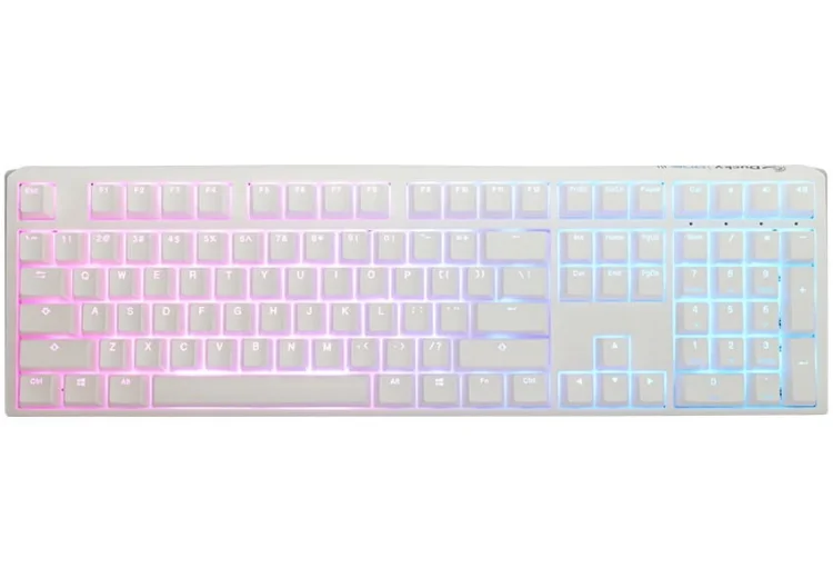 Ducky One 3 RGB klawiatura Gaming USB QWERTY US English Biały
