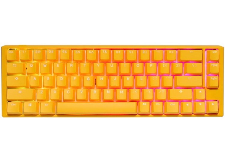 Ducky One 3 Yellow SF klawiatura Gaming USB QWERTY US English Żółty