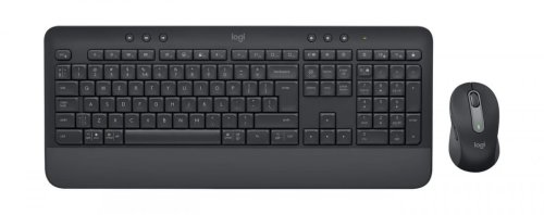 Logitech Signature MK650 Combo For Business klawiatura Dołączona myszka Biuro Bluetooth QWERTY Amerykański międzynarodowy Grafitowy