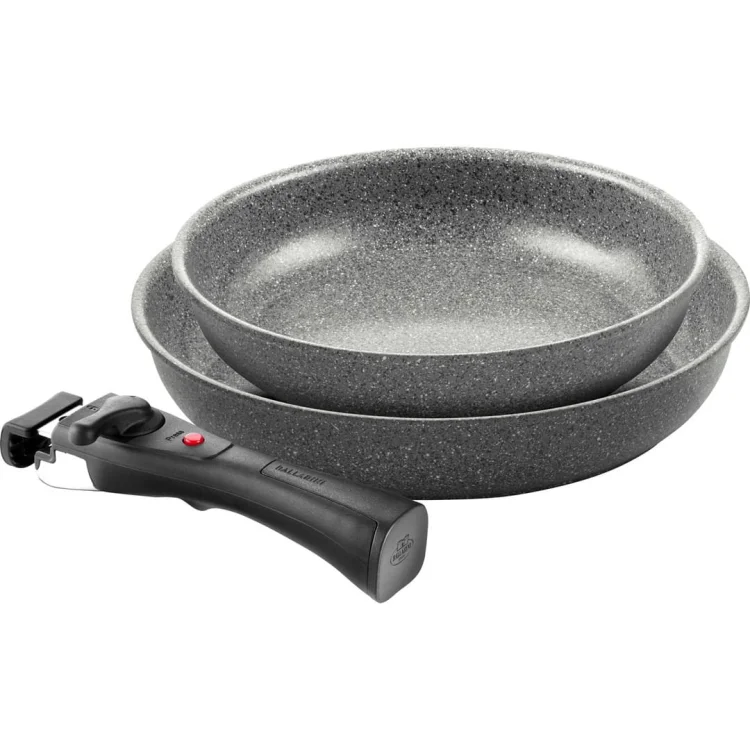 zestaw 2 patelni (24 + 28 cm) + rondel 16 cm