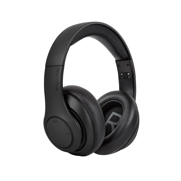 Bezprzewodowe słuchawki nauszne Kruger&amp;Matz model Street 3 Wireless, kolor czarny