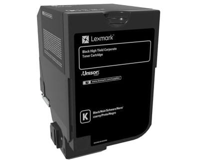 Lexmark 74C2HKE - toner, black (czarny) 20000 stron