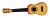 Gitara Klasyczna dla dzieci 3+ Jasny Brąz Zabawkowy Instrument + 6 Metalowych Strun