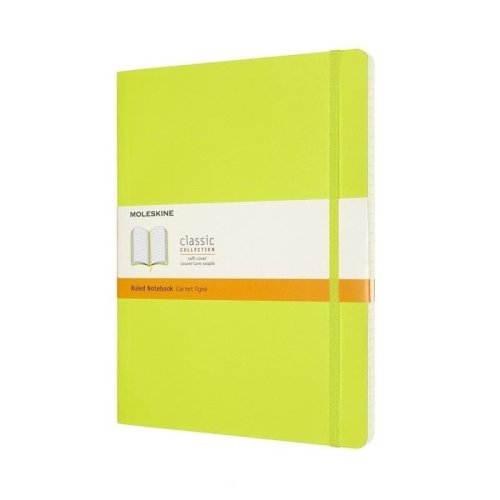 Notes Classic XL 19x25 linia 192str BR lemon green
