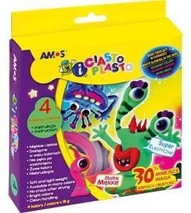 Ciasto Plasto Fluo 4 kolory