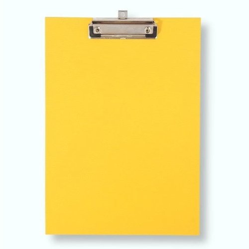Deska A4 z klipem premium żółta