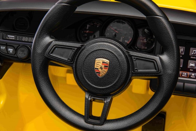 Pojazd Porsche 718 Lakier Żółty