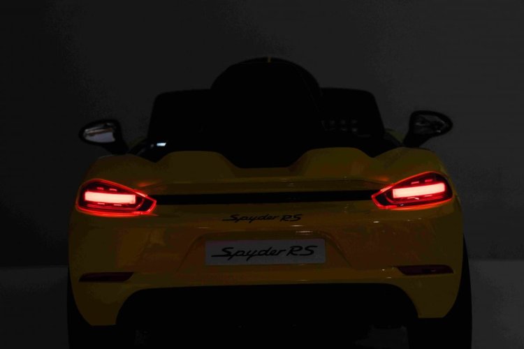 Pojazd Porsche 718 Lakier Żółty