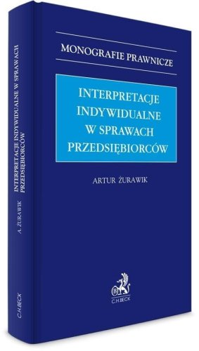 Interpretacje indywidualne w sprawach...