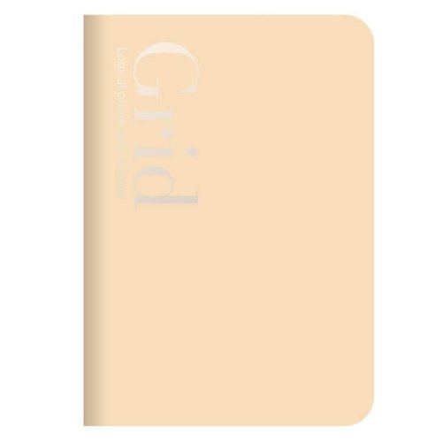 Notatnik B6 kratka Logical Prime Grid 2,5mm kremow