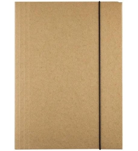 Teczka z gumką A4 GR-442E natural (10szt)