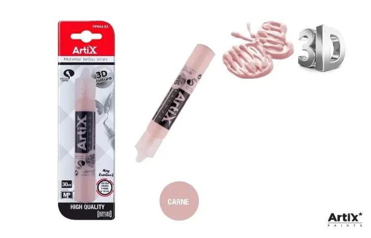 Farba strukturalna 3D cielisty 30ml