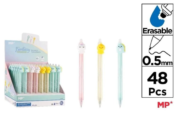 Długopis ścieralny Dinozaur - kurczak... (48szt)