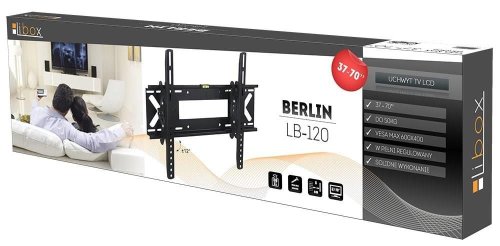 Uchwyt ścienny do telewizora Libox Berlin LB-120 (ścienne; 37" - 70"; max. 50kg)
