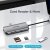 UNITEK AKTYWNY HUB USB-C 2X HDMI, CZYTNIK SD, 4K, RJ-45, PD 100W, 5 GBPS