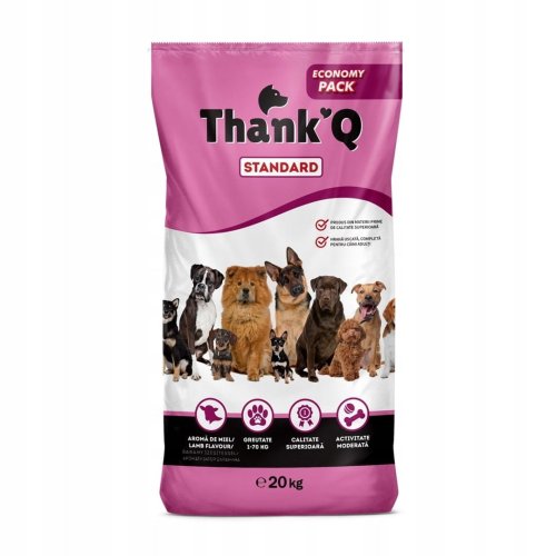 THANK"Q STANDARD Karma dla psa, jagnięcina 20kg