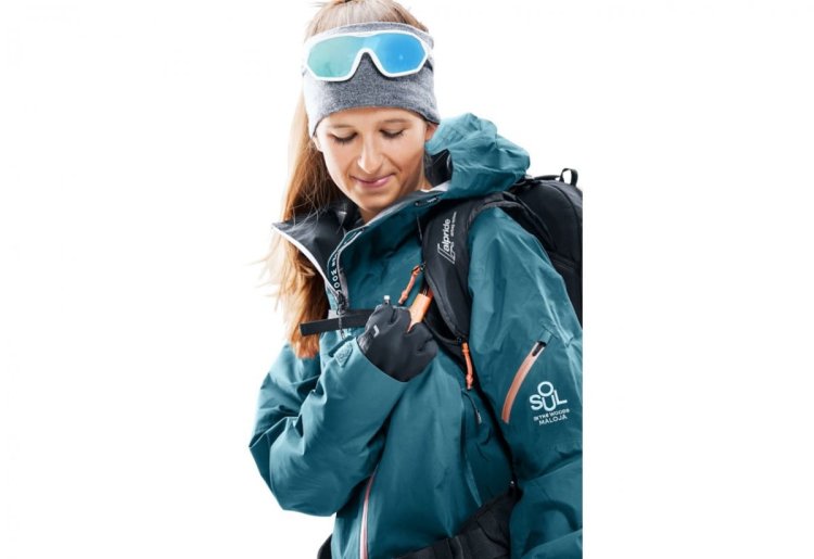 Plecak skiturowy Alproof Lite 20 SL - cinnamon/black