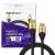 QOLTEC KABEL HDMI V2.1 ULTRA HIGH SPEED 8K | 60HZ | 30AWG | GOLD