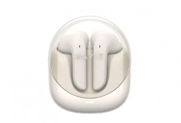 Słuchawki Bluetooth Havit TW974 Modern Buds (beżowy)