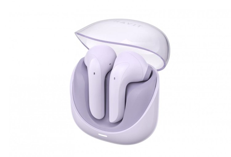 Słuchawki Bluetooth Havit Modern Buds (fiolet)