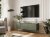Szafka RTV 3D TRESSE 150x40x55 zieleń mat