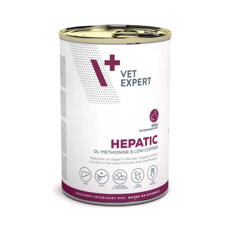 VetExpert Veterinary Diet Hepatic Dog 400g can