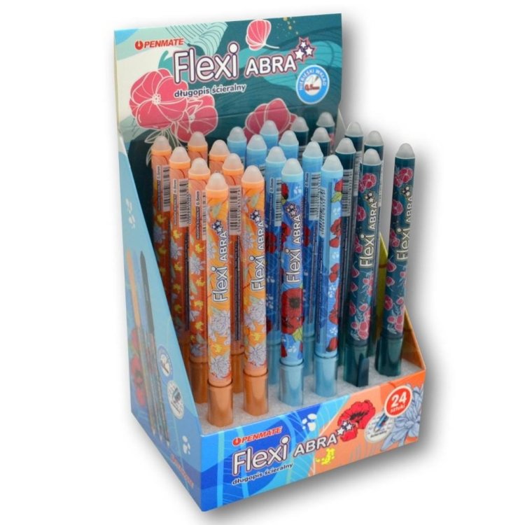 Długopis ścieralny Flexi Abra Floral (24szt)