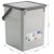 ROTHO Pojemnik na detergenty 5kg 9L coolgrey/antracyt