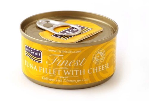 Fish4Cats Finest filet z Tuńczyka z Serem 70g