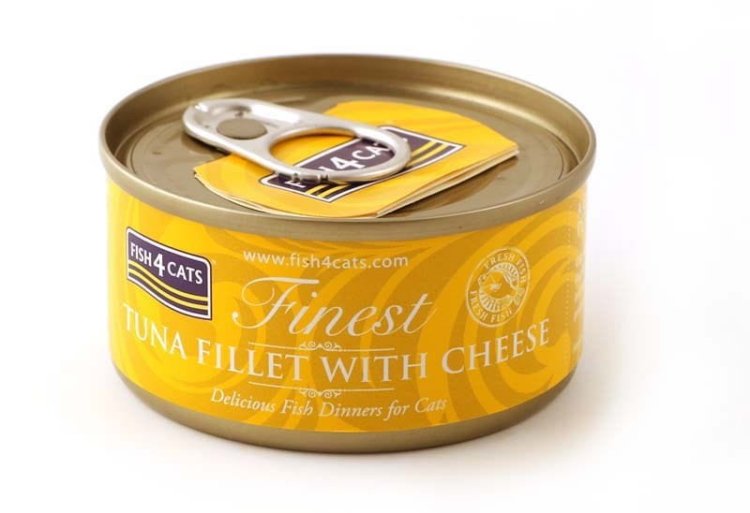 Fish4Cats Finest filet z Tuńczyka z Serem 70g