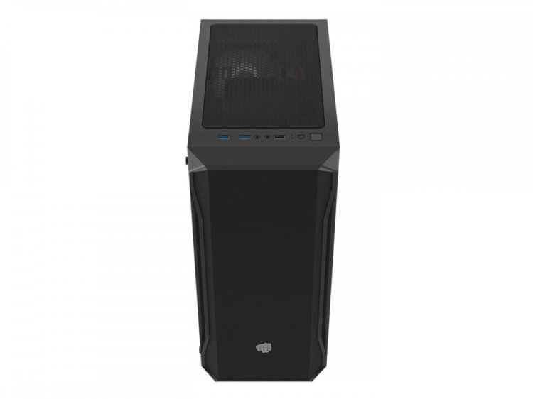 FURY OBUDOWA KOMPUTEROWA FURY SHOBO RGB MIDI TOWER Z OKNEM CZARNA