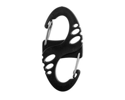 Zestaw karabińczyków Mil-Tec S-Hook – Czarny