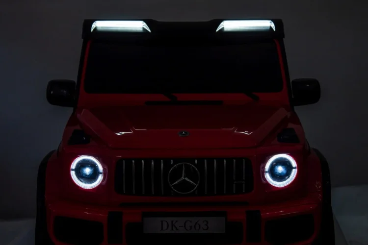 Pojazd Mercedes Benz G63 AMG XXL STRONG Czerwony
