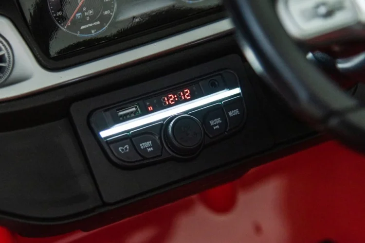 Pojazd Mercedes Benz G63 AMG XXL STRONG Czerwony