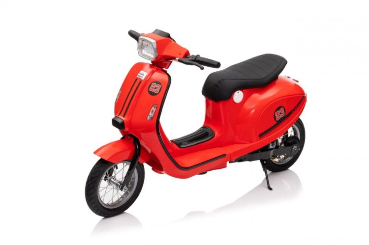 Pojazd Skuter Retro 23 Czerwony