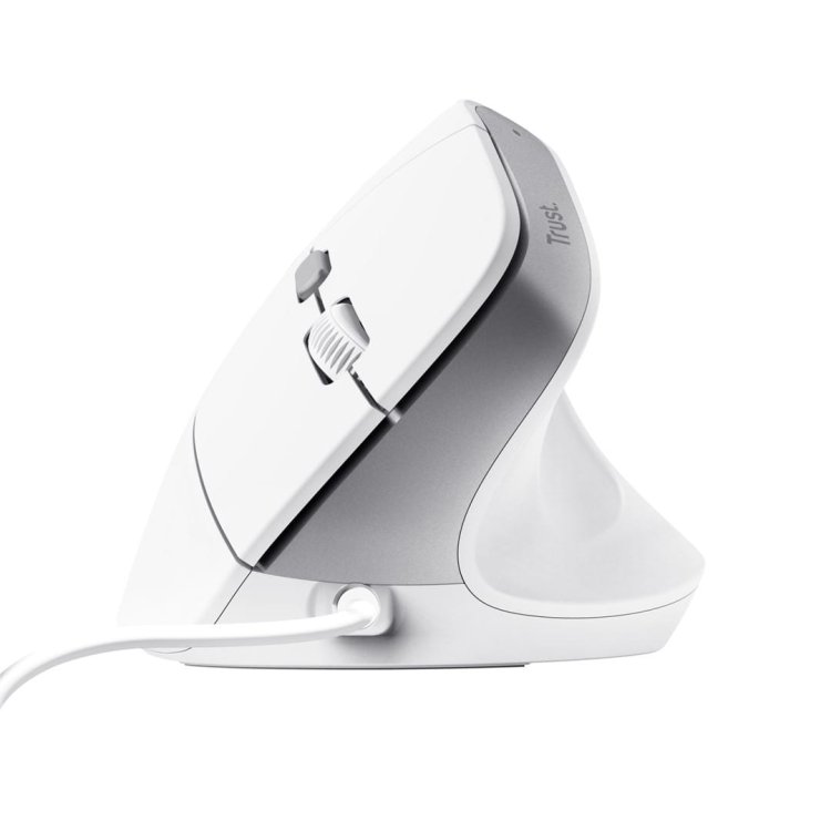 Mysz Trust BAYO II ERGONOMIC White