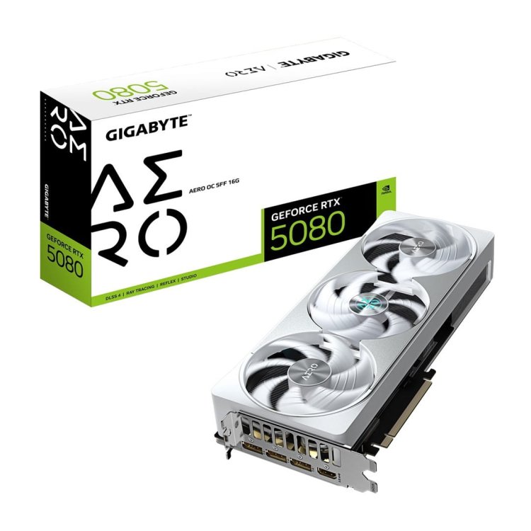 Karta graficzna Gigabyte GeForce RTX 5080 AERO OC 16GD SFF