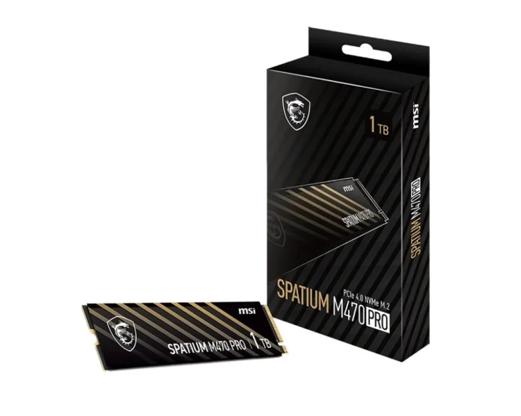 Dysk SSD MSI SPATIUM M470 Pro 1TB PCIe 4.0 NVMe M.2 2280