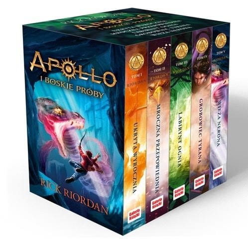 Pakiet: Apollo i boskie próby T.1-5