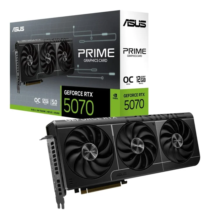 Karta graficzna ASUS PRIME GeForce RTX 5070 OC 12GB