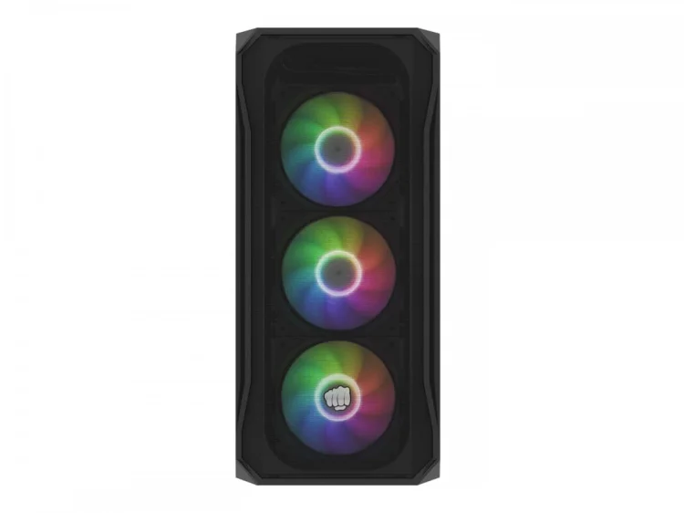 FURY OBUDOWA KOMPUTEROWA FURY SHOBO SH4F RGB MIDI Z OKNEM CZARNA
