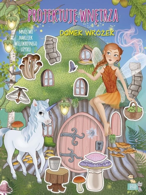 Projektuję wnętrza z naklejkami. Domek wróżek