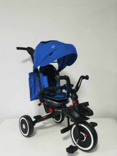 Rowerek Trzykołowy RIDER Niebieski SPORTRIKE