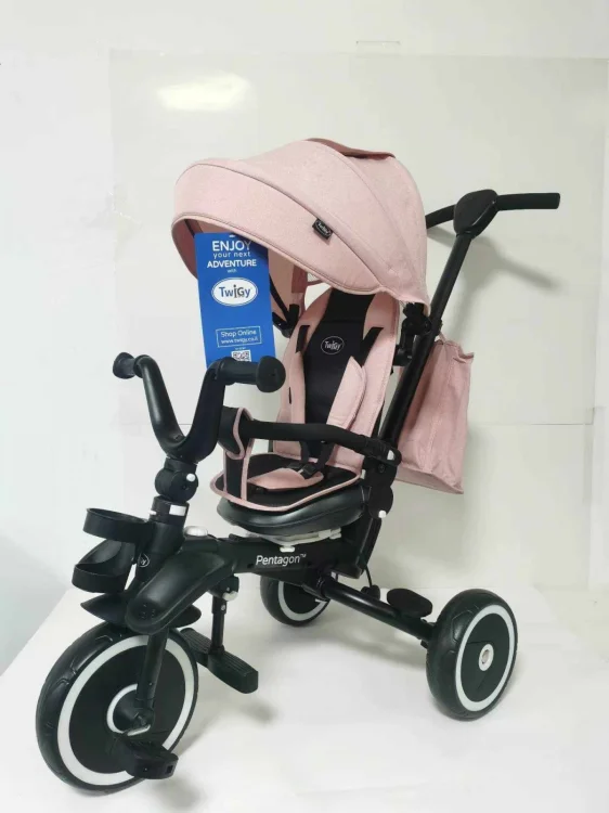 Rowerek Trzykołowy RIDER Różowy SPORTRIKE